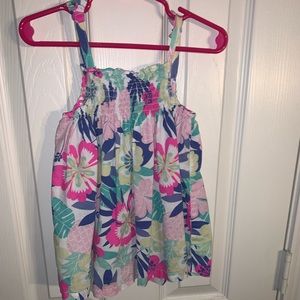 Girls Carters Colorful Flower Top Size 5t